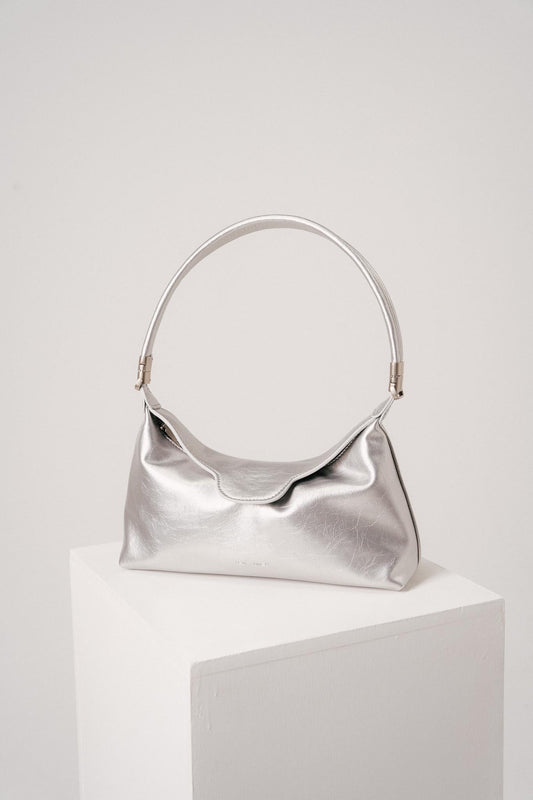TEN TONES Aurelia Hobo Bag Silver