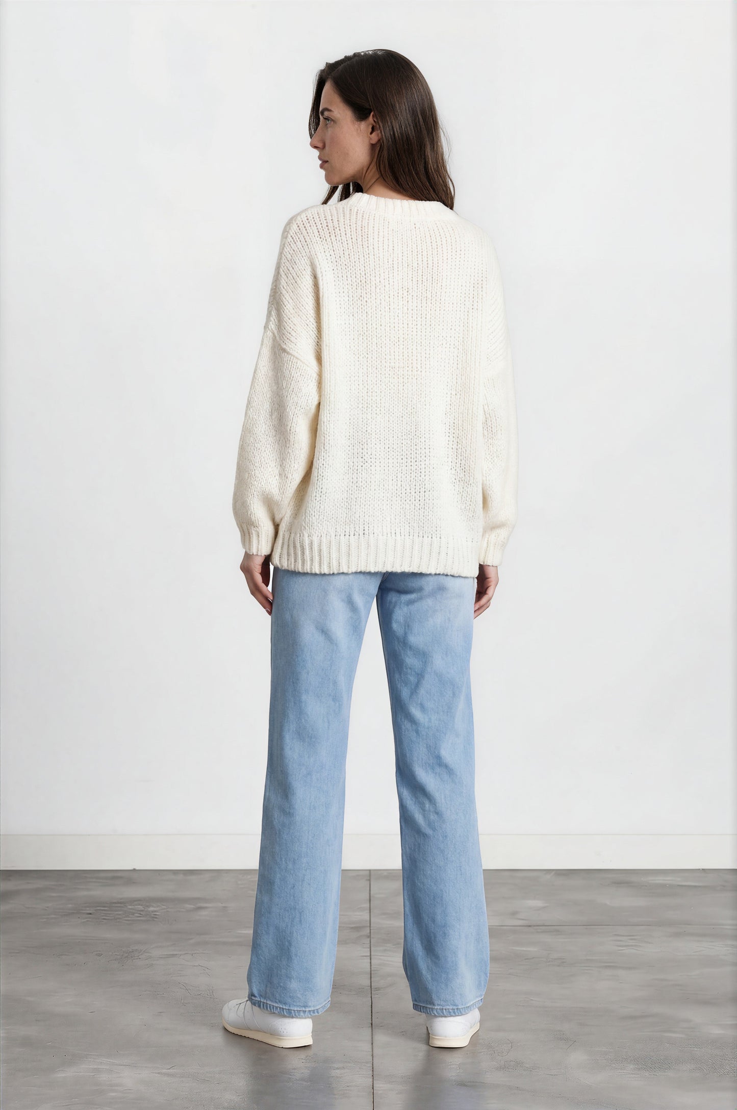 Cindy Wide Leg Jeans in Light Denim