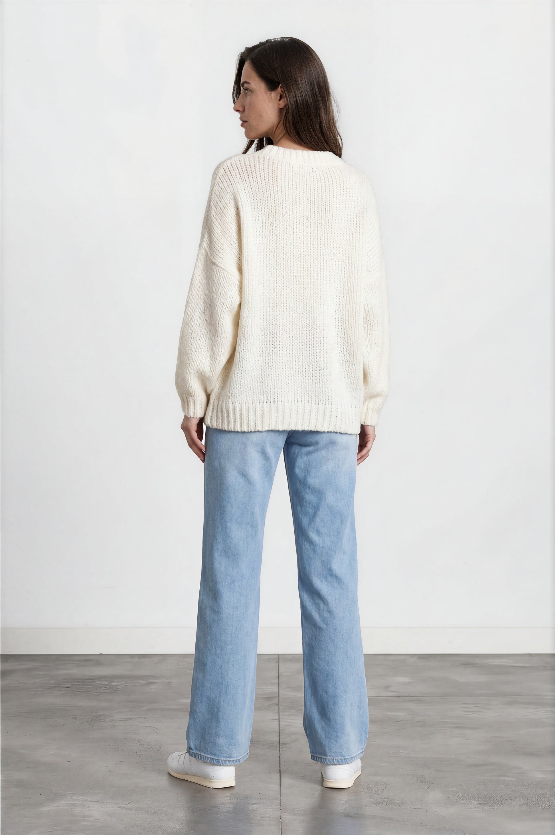 Cindy Wide Leg Jeans in Light Denim