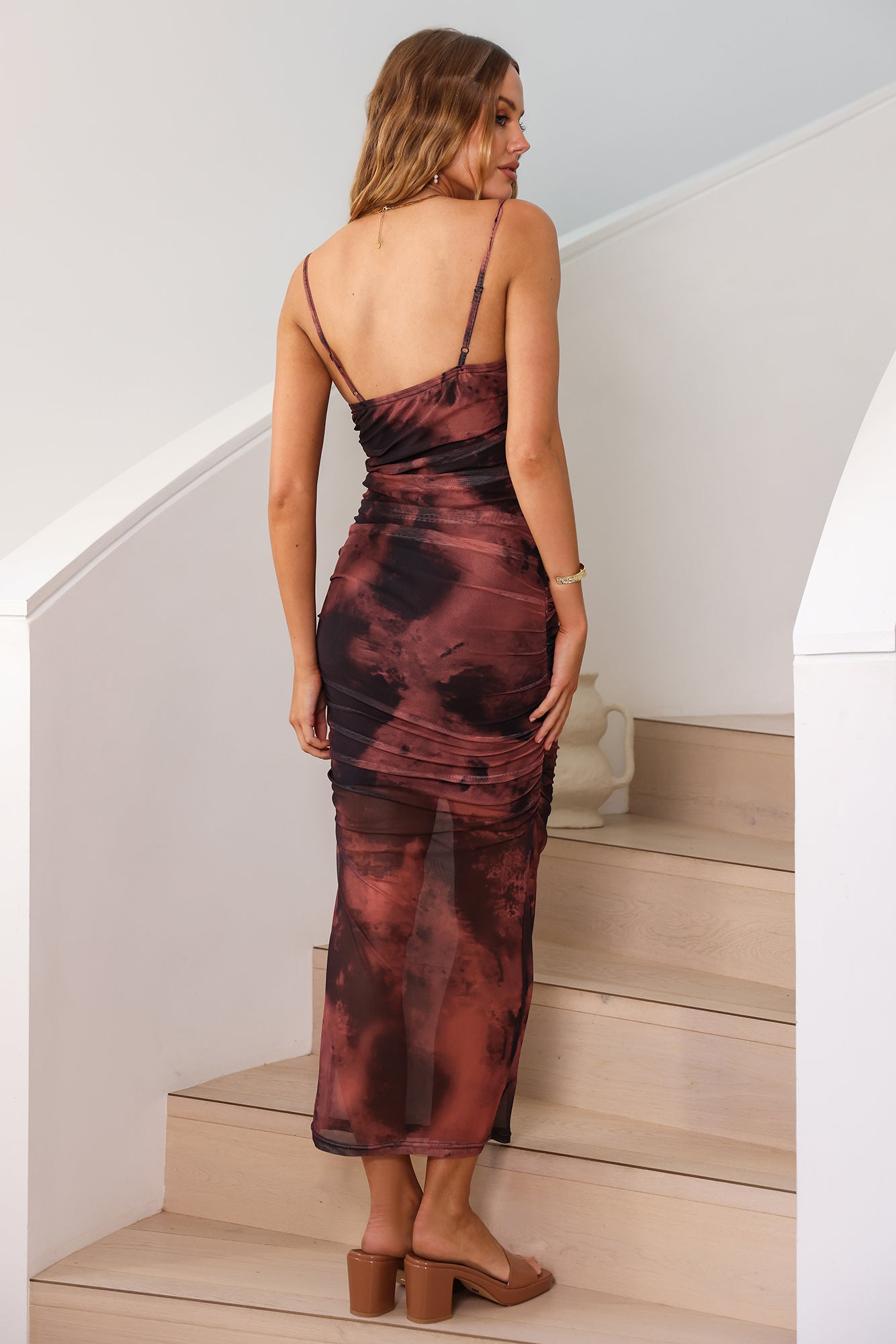 Feeling Special Maxi Dress Brown