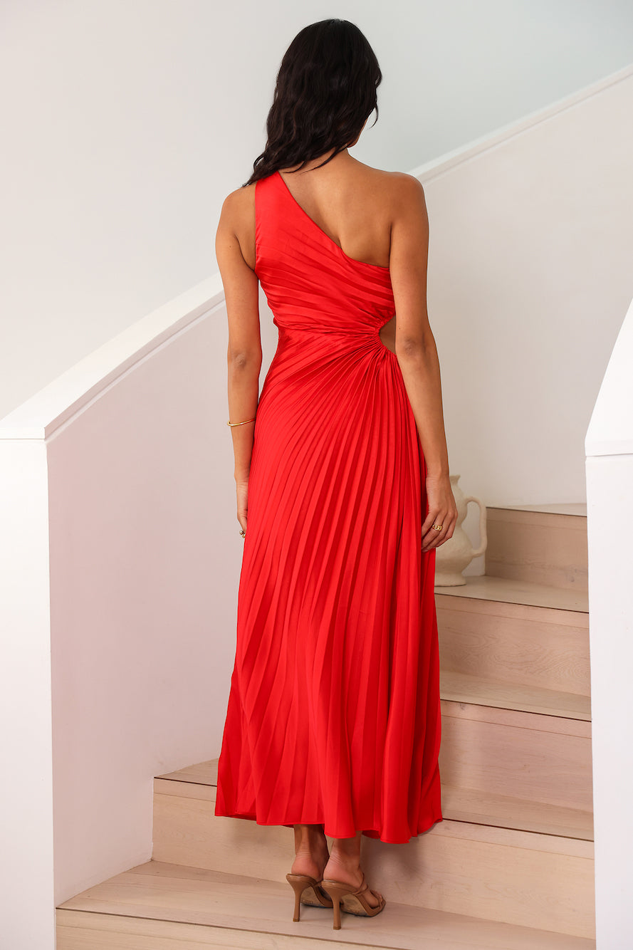 Your Promises Maxi Dress Red