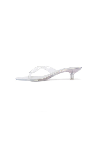 THERAPY Jellyz Thong Heel Clear