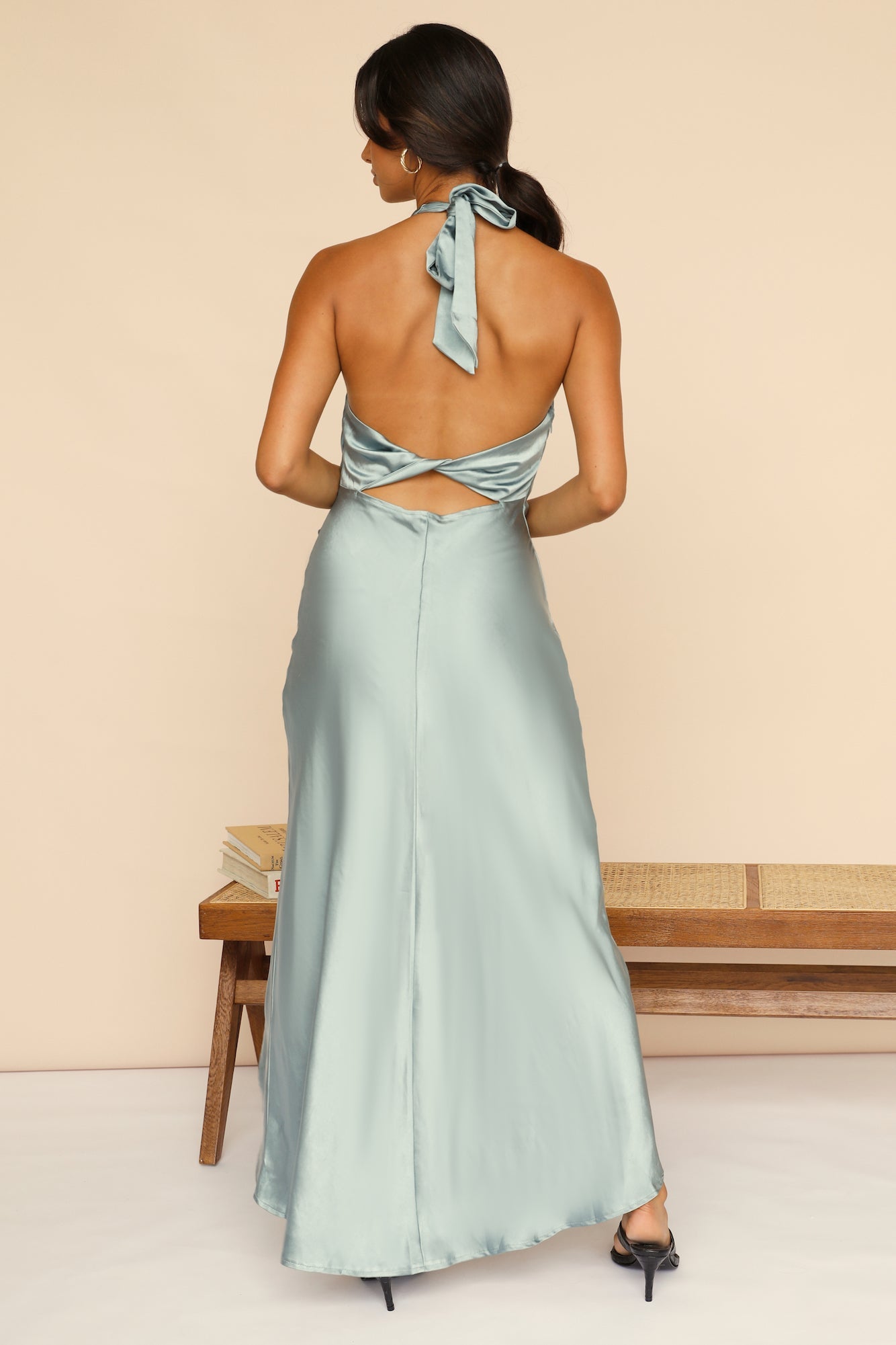 Under The Night Maxi Dress Sage