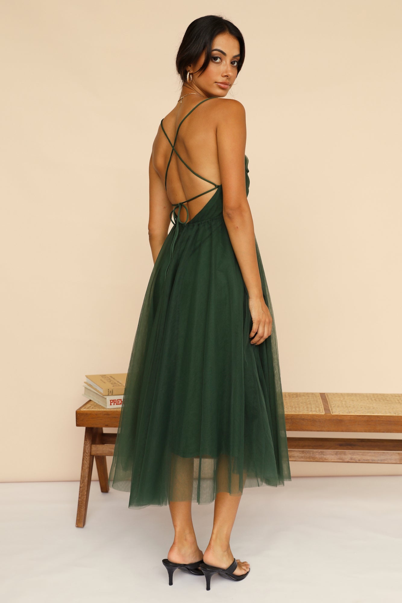 You Gotta Know Maxi Dress Forest Green