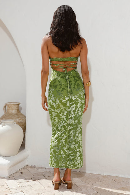 Grass Is Greener Maxi Dress Green