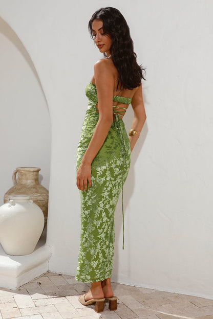 Grass Is Greener Maxi Dress Green