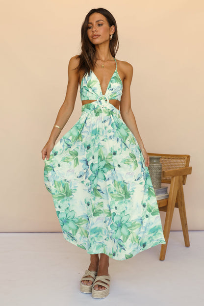 Friday I'm In Love Maxi Dress Green