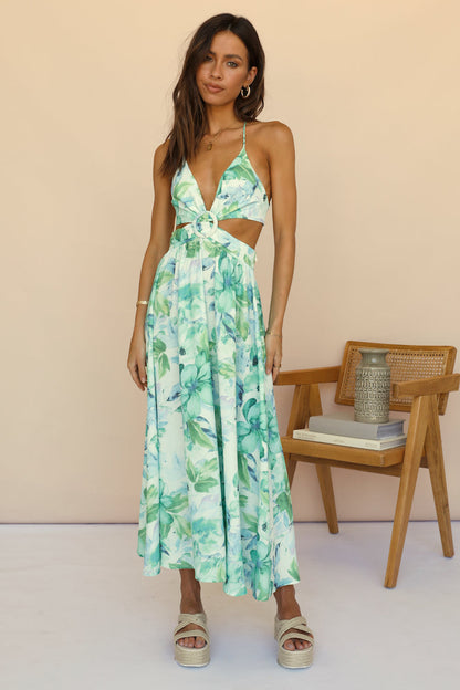 Friday I'm In Love Maxi Dress Green