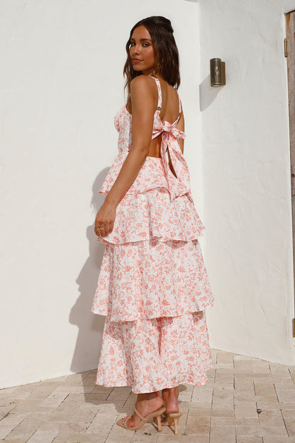Misunderstood Maxi Dress Orange