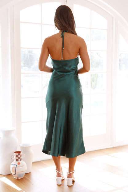 Eastern Skies Maxi Dress Forest Green