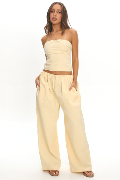 LIONESS Tidekiss Pant Lemontini