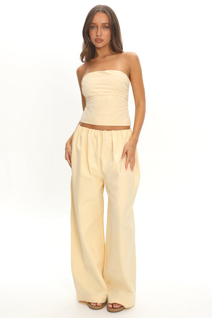 LIONESS Tidekiss Pant Lemontini