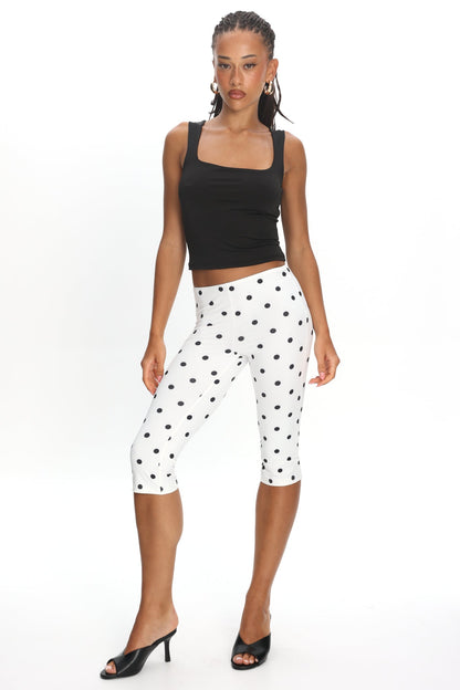 LIONESS Starlight Capri Cream Polka