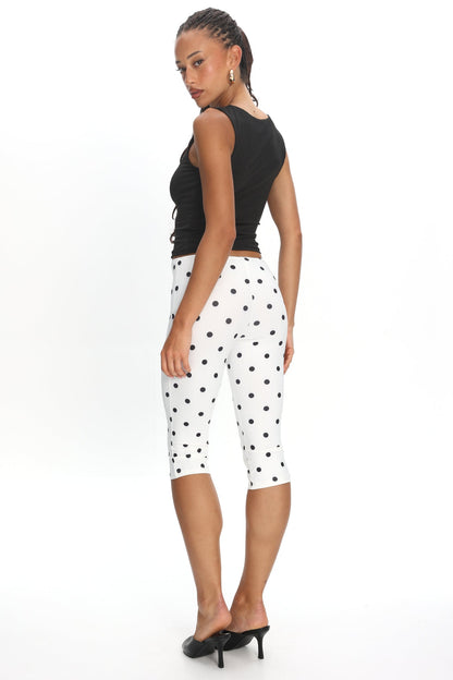 LIONESS Starlight Capri Cream Polka