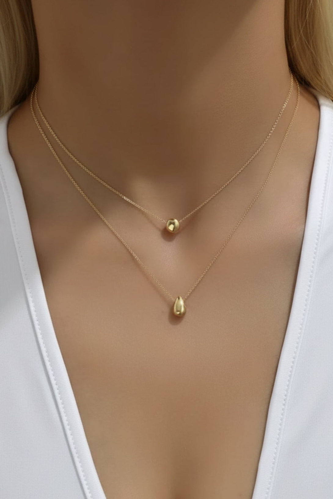 Larna Layered Necklace - Gold
