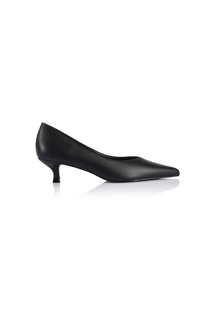 VERALi Lucy Kitten Heel Pumps Black