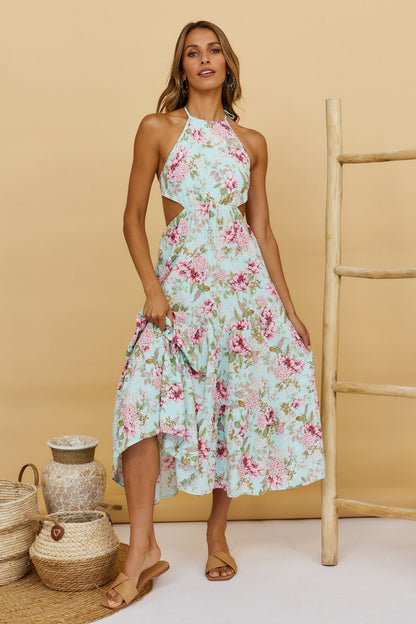 Spotless Skies Maxi Dress