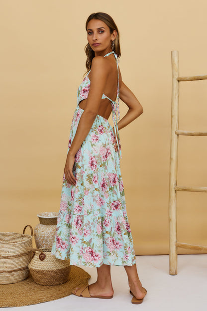 Spotless Skies Maxi Dress