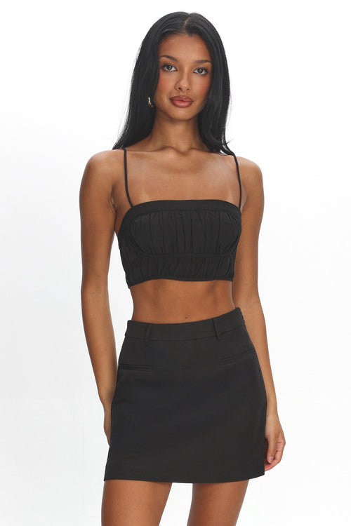 Fellie Mini Skirt Black