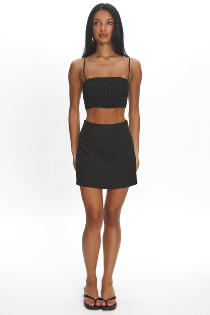 Fellie Mini Skirt Black