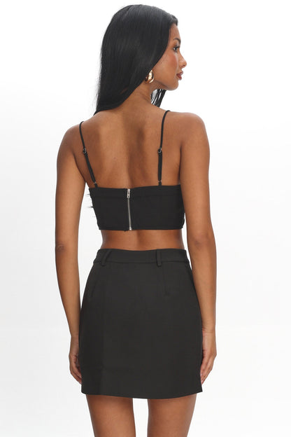 Fellie Mini Skirt Black
