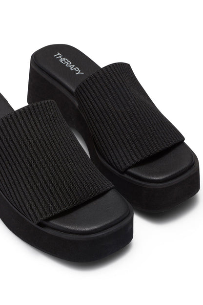 THERAPY Nawty Sandal Black