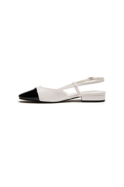 THERAPY Selene Point Heel White Black