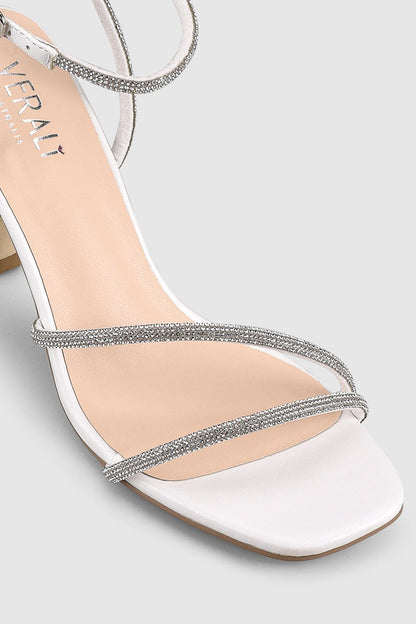 VERALi Pepper Strappy Sandals Chalk