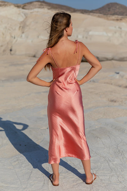 Haeda Maxi Dress Rose