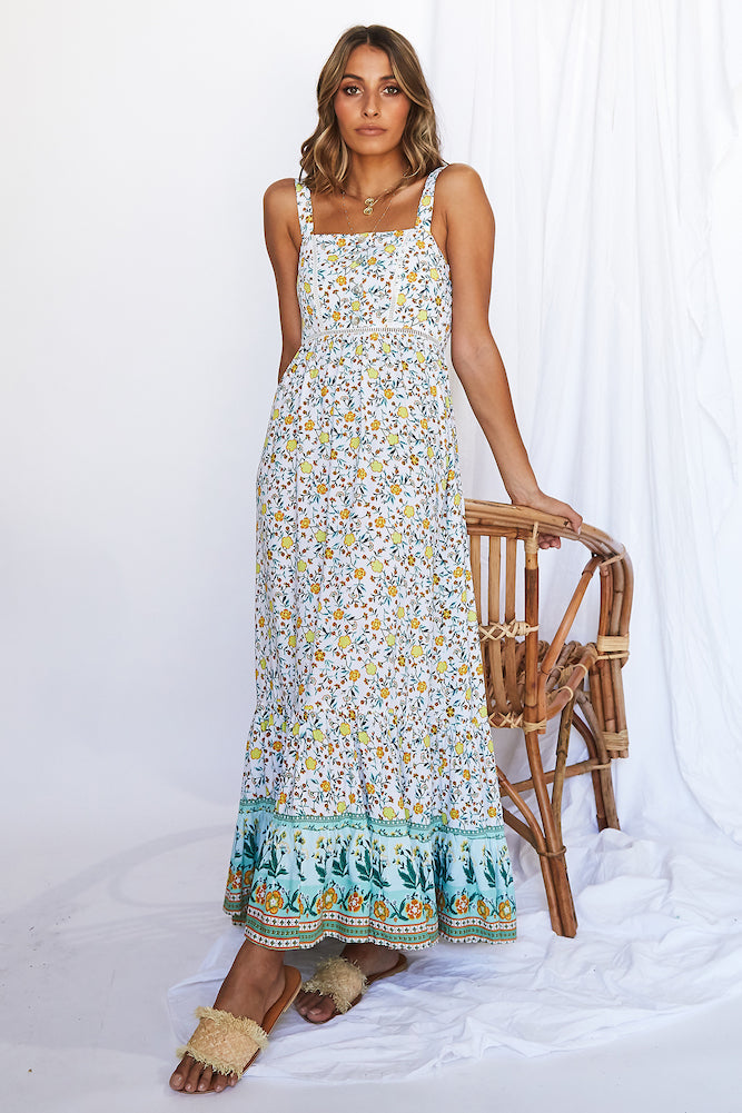 Across The Tropics Maxi Dress