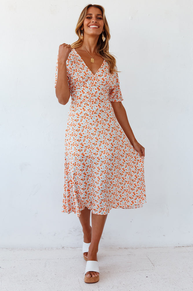 Sunkissed Promises Midi Dress