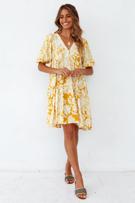 Sunstone Dress Yellow