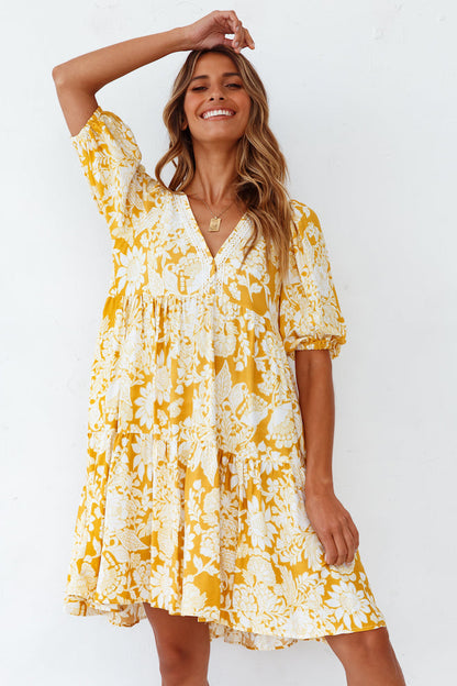 Sunstone Dress Yellow
