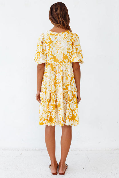 Sunstone Dress Yellow