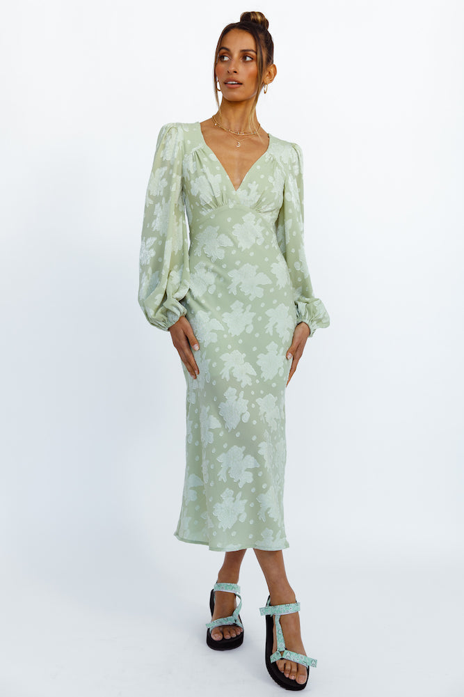 Endless Possibilities Maxi Dress Green