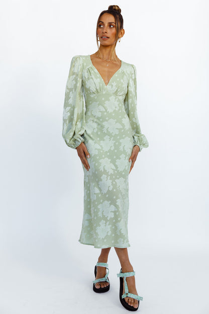 Endless Possibilities Maxi Dress Green