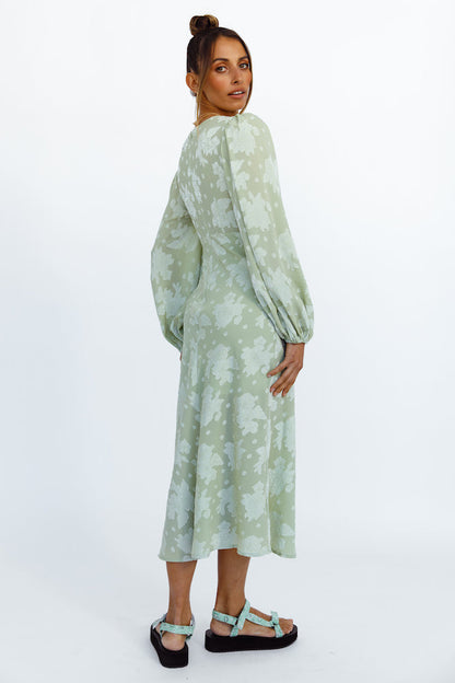 Endless Possibilities Maxi Dress Green