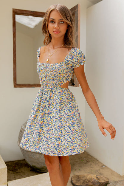 HELLO MOLLY Cutie Pot Dress Blue