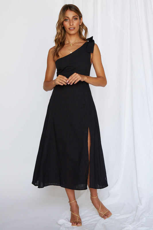 Carla Midi Dress Black