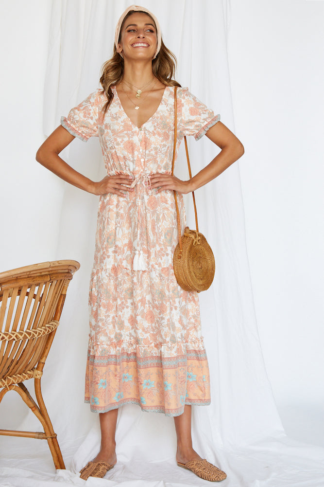Ocean Drive Midi Dress