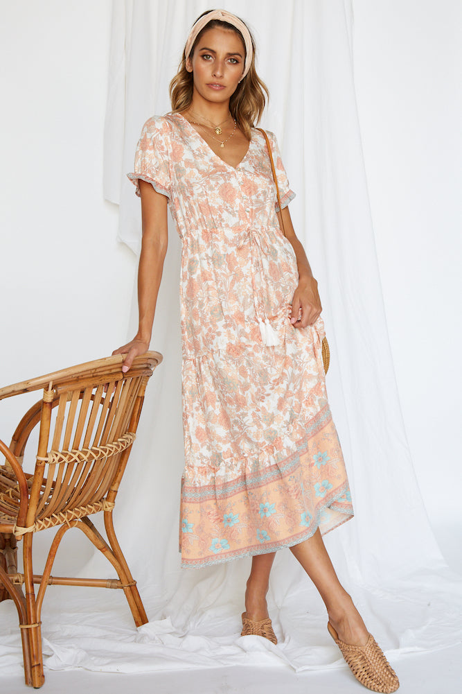 Ocean Drive Midi Dress