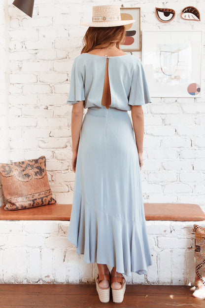 Still Water Maxi Dress Sage