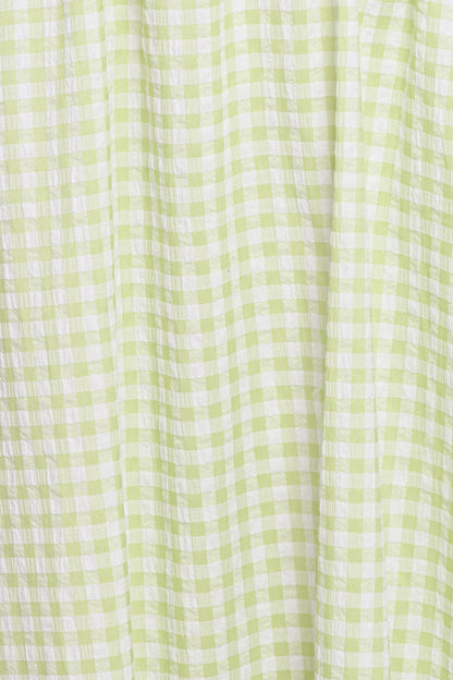 Amberlyn Maxi Dress - Green Gingham