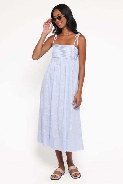 Ashtyn Maxi Dress - Cornflower Blue