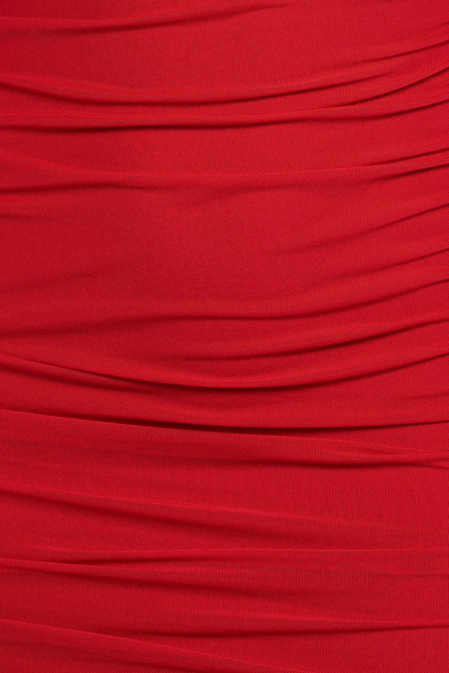 Austin Long Sleeve Mini Dress - Red