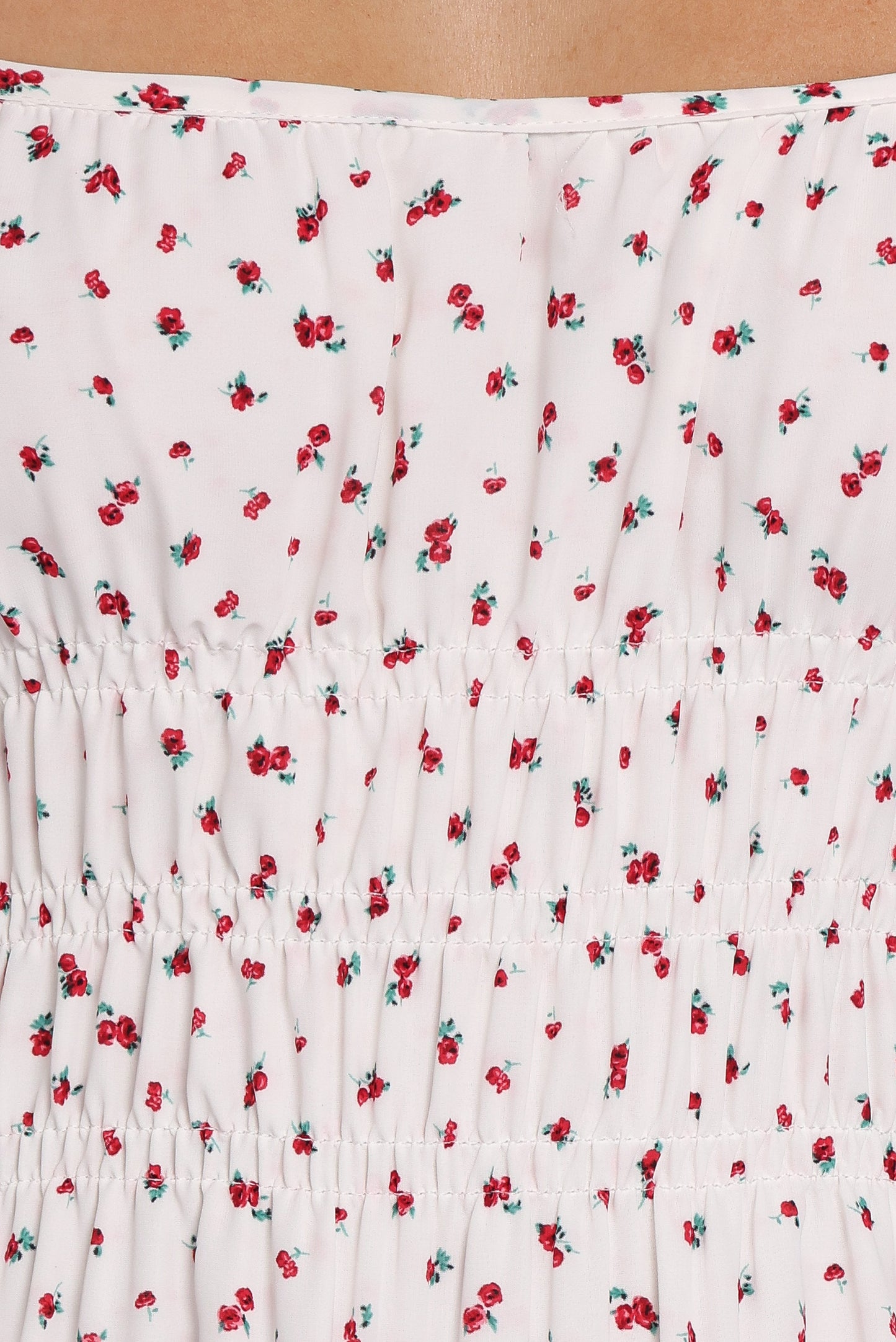 Brittany Maxi Dress - Red Floral