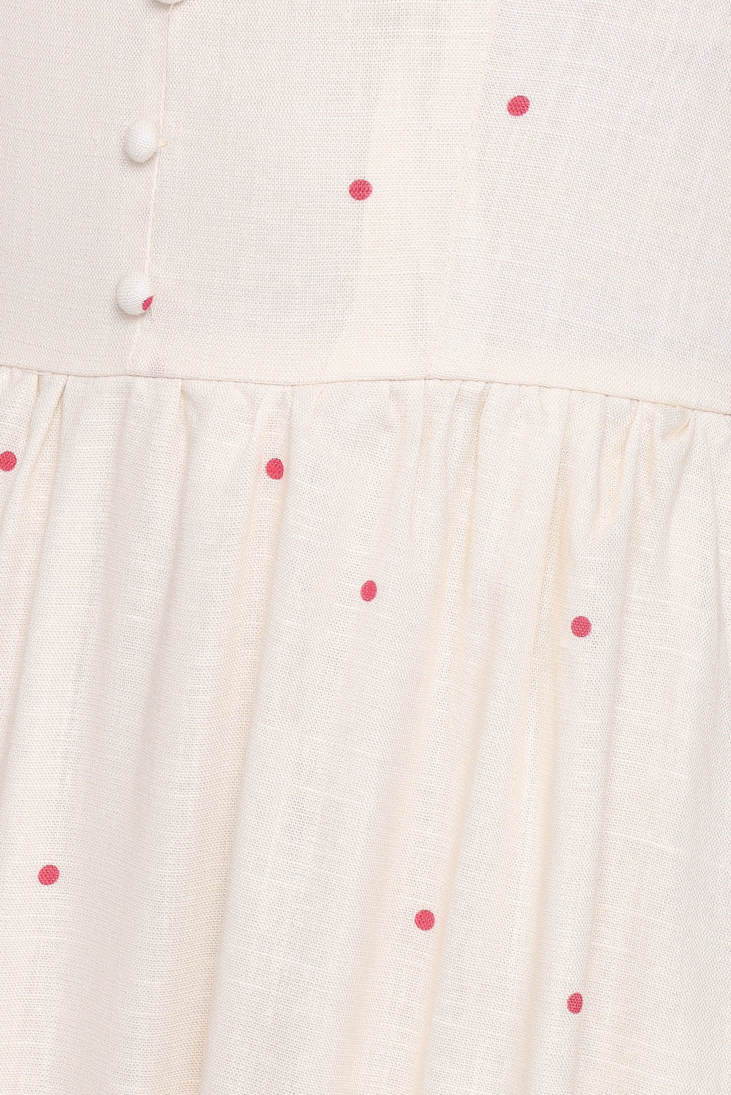 Caty Maxi Dress - Red Polka Dot