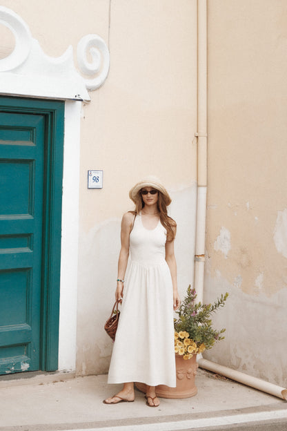 Dimity Maxi Dress - Oatmeal