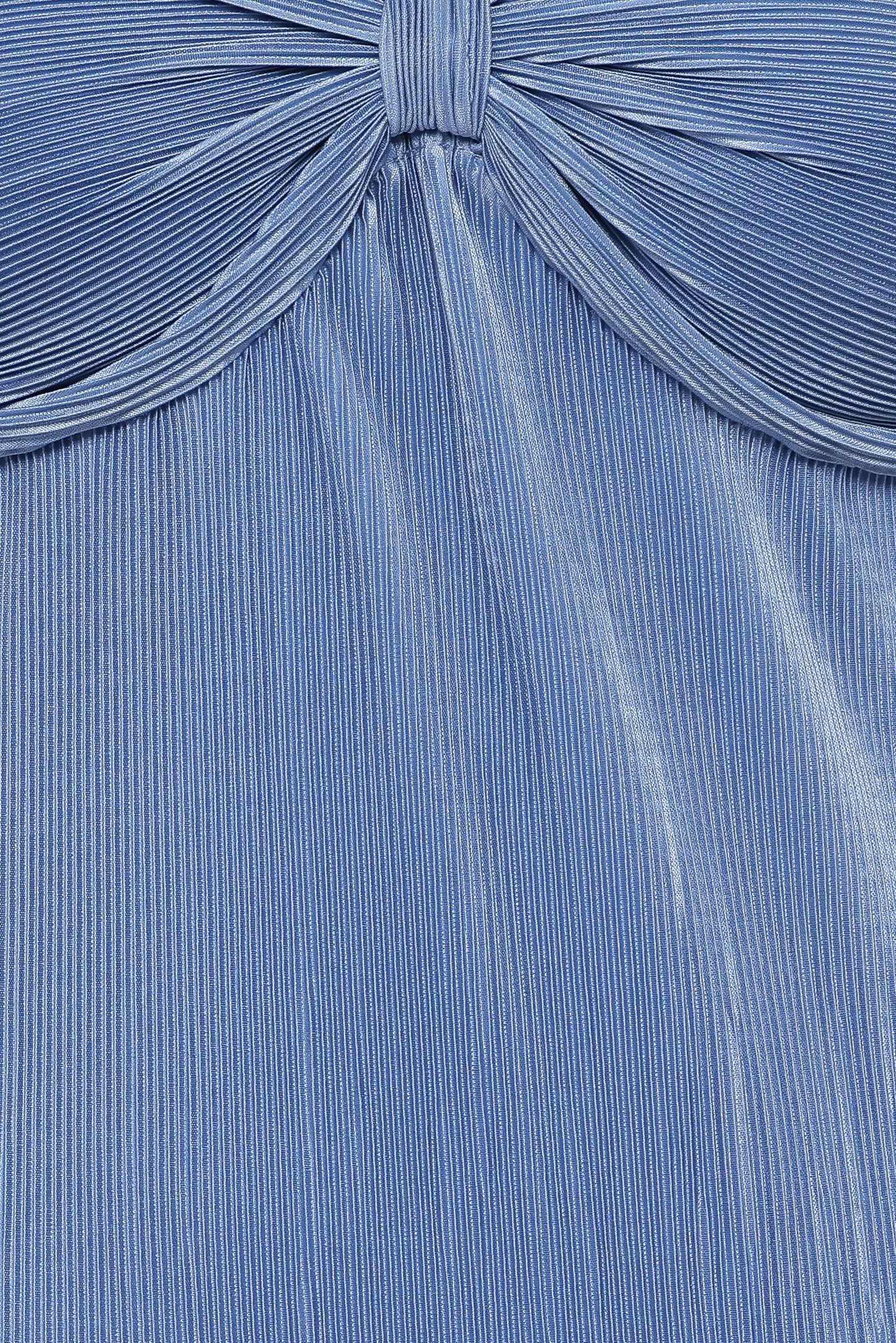 Dolores Pleated Maxi Dress - Cornflower Blue