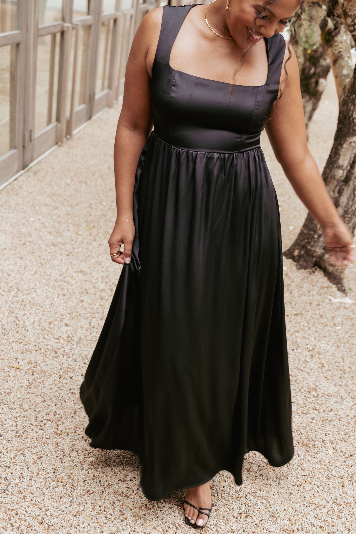 Elania Maxi Dress - Black